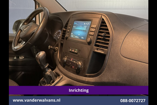 Mercedes-Benz Vito 116 CDI 164pk L3H1 inrichting Euro6 Airco | Camera | Navigatie | Apple Carplay Cruisecontrol, Android Auto, Stoelverwarming, Parkeersensoren, Bijrijdersbank