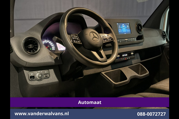 Mercedes-Benz Sprinter 316 CDI 164pk 9G-Tronic Automaat L3H2 Euro6 Airco | Camera | Chauffeursstoel | Apple Carplay Cruisecontrol, Android Auto, Stoelverwarming, 270 Graden Achterdeuren, Parkeersensoren, Bijrijdersbank