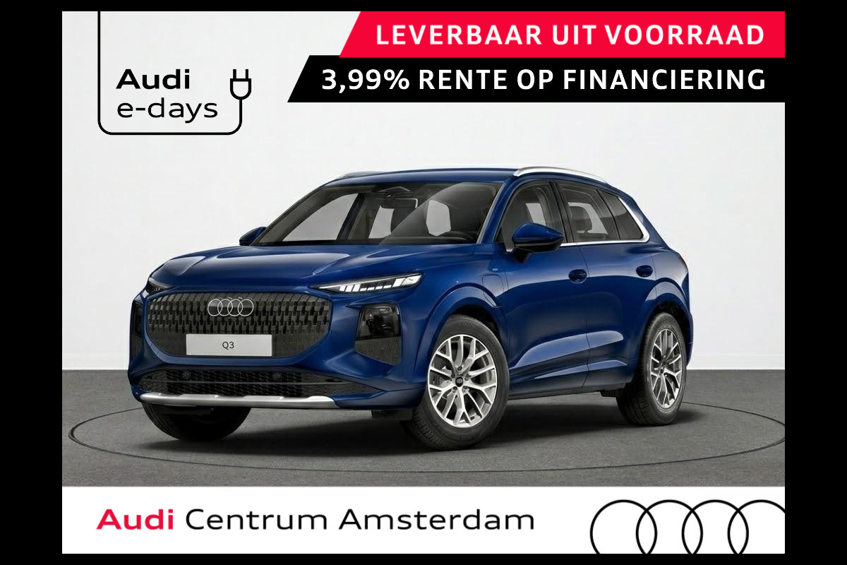 Audi Q3 Advanced edition e-hybrid 272 pk | Techniekpakket plus | Ambiente lichtpakket plus | Achteruitrijcamera | Panoramadak| Dodehoek detectie |