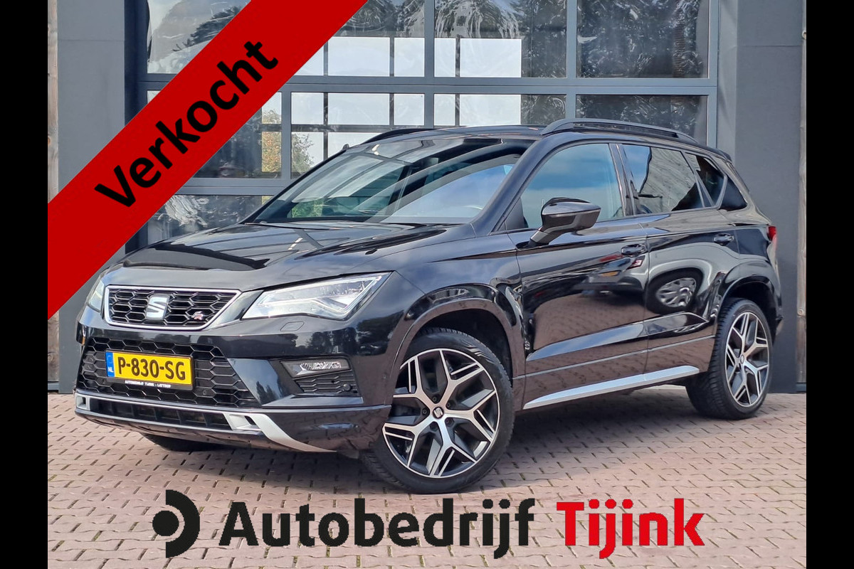 Seat Ateca 2.0 EcoTSI FR 4DRIVE | Automaat | LED | Trekhaak | Stoelverwarming | Park Assist | Elek. klep | All-season |