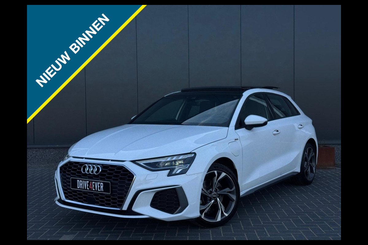 Audi A3 Sportback 40 TFSI e 3x S Line FULL PANO NAVI CAMERA LEDER LED SPORTVELGEN