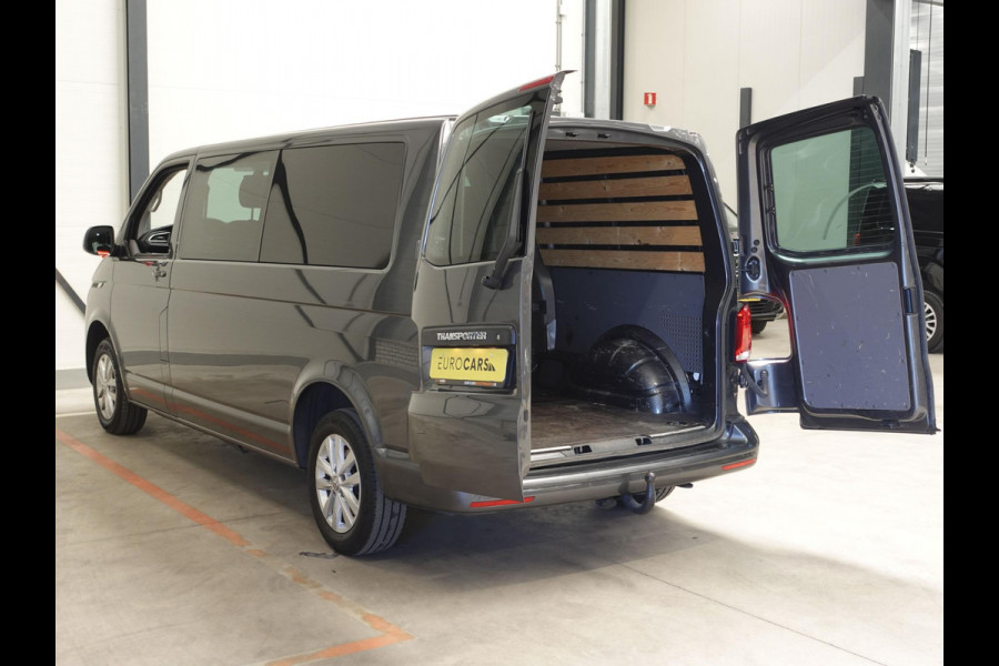 Volkswagen Transporter 2.0 TDI L2H1 Automaat Dubbele Cabine Airco Cruise Navigatie Parkeersensoren