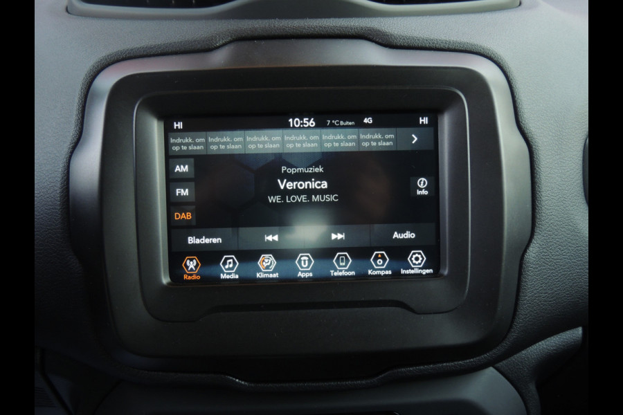 Jeep Renegade 1.3T DDCT Longitude 150 PK Automaat | Keyless Entry | Apple/Android Carplay | 17 Inch Velgen