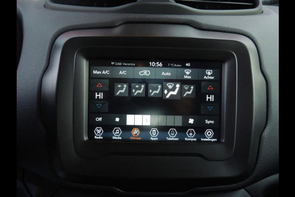 Jeep Renegade 1.3T DDCT Longitude 150 PK Automaat | Keyless Entry | Apple/Android Carplay | 17 Inch Velgen