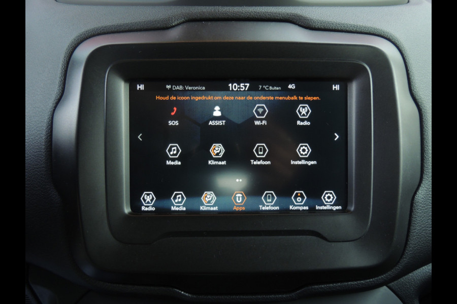 Jeep Renegade 1.3T DDCT Longitude 150 PK Automaat | Keyless Entry | Apple/Android Carplay | 17 Inch Velgen