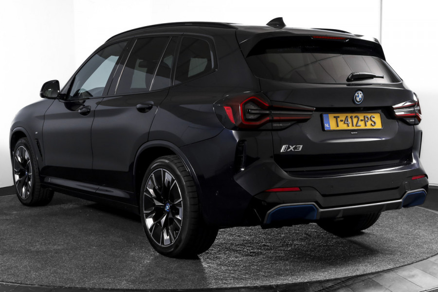BMW iX3 High Executive M Sport 80 kWh | S/K-Panodak | Laser | Harman/Kardon | Dig. Cockpit | Adapt. Cruise | Stoelverw. | 360 camera | NAV+App. Connect | ECC | LM 20" |