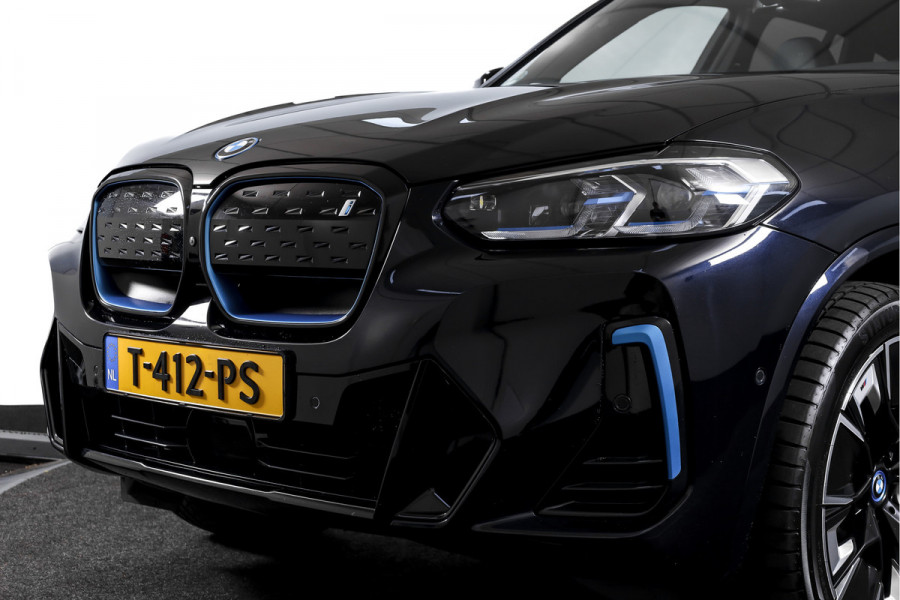 BMW iX3 High Executive M Sport 80 kWh | S/K-Panodak | Laser | Harman/Kardon | Dig. Cockpit | Adapt. Cruise | Stoelverw. | 360 camera | NAV+App. Connect | ECC | LM 20" |