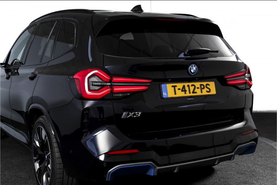 BMW iX3 High Executive M Sport 80 kWh | S/K-Panodak | Laser | Harman/Kardon | Dig. Cockpit | Adapt. Cruise | Stoelverw. | 360 camera | NAV+App. Connect | ECC | LM 20" |