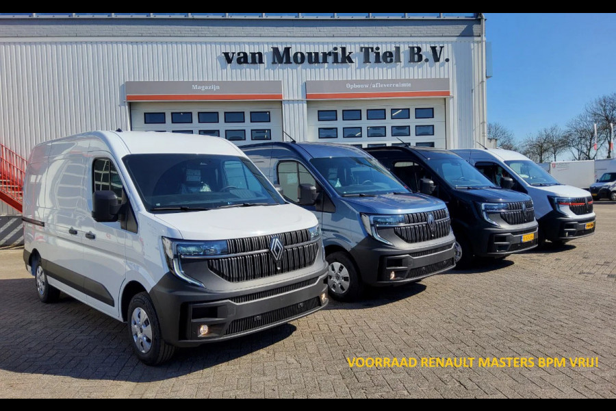 Renault Master V-90-LVZ - 170.35 NEW FWD EL - LAADBAK & LAADKLEP - EURO 6 - BPM VRIJ!