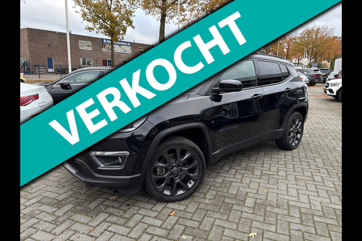 Jeep Compass 4xe 240 Plug-in Hybrid Electric S/ trekhaak / leder / navi / camera / boeken / Alpine audio