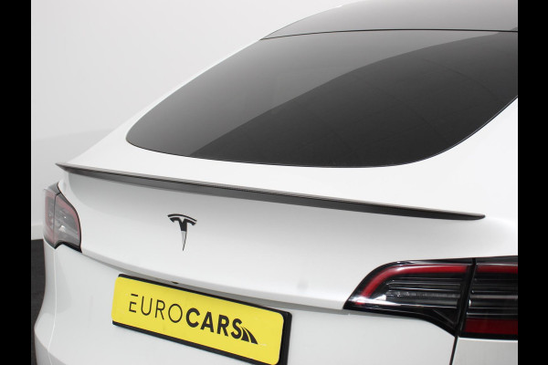 Tesla Model Y Performance Long Range AWD 75 kWh Climate control Adaptieve cruise control Achteruitrijcamera Panoramadak Keyless Stuurverwarming Stoelverwarming LED Navigatie Parkeersensoren Trekhaak