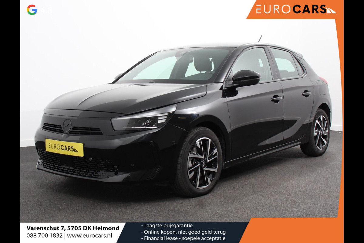 Opel Corsa 1.2 Turbo Hybrid 100pk GS Automaat Navigatie Apple Carplay Android Auto Camera Parkeersensoren Cruise Control Dodehoek assistent Airco Lichtmetalen velgen Virtual Cockpit