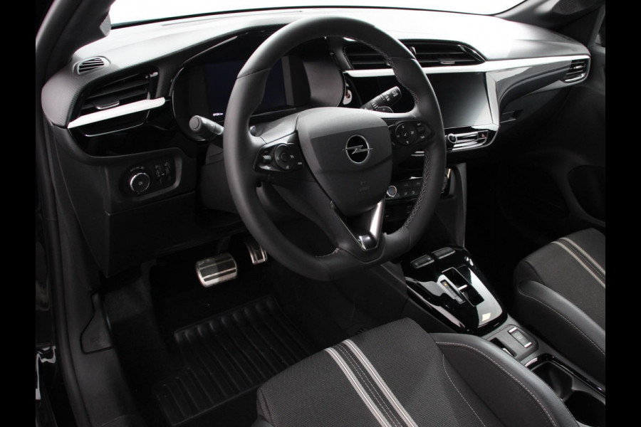 Opel Corsa 1.2 Turbo Hybrid 100pk GS Automaat Navigatie Apple Carplay Android Auto Camera Parkeersensoren Cruise Control Dodehoek assistent Airco Lichtmetalen velgen Virtual Cockpit