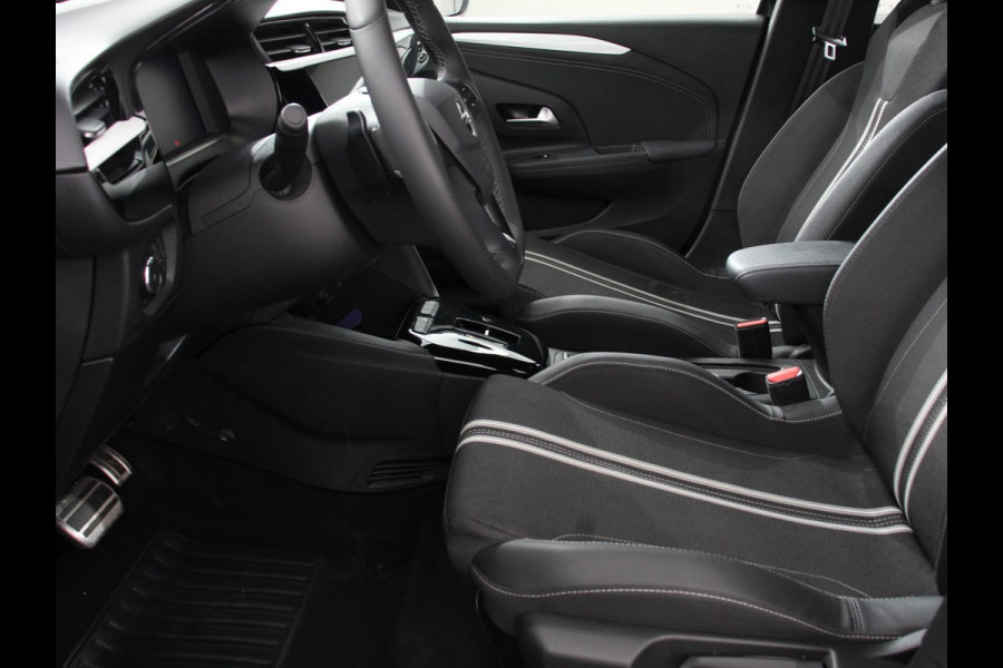 Opel Corsa 1.2 Turbo Hybrid 100pk GS Automaat Navigatie Apple Carplay Android Auto Camera Parkeersensoren Cruise Control Dodehoek assistent Airco Lichtmetalen velgen Virtual Cockpit