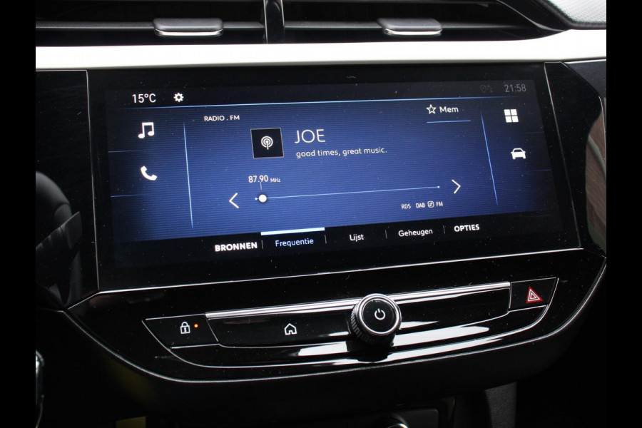 Opel Corsa 1.2 Turbo Hybrid 100pk GS Automaat Navigatie Apple Carplay Android Auto Camera Parkeersensoren Cruise Control Dodehoek assistent Airco Lichtmetalen velgen Virtual Cockpit