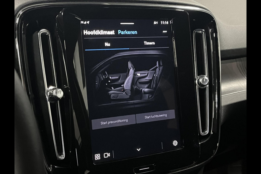 Volvo XC40 Single motor Plus Trekhaak | Adapt. Cruise | Stuur-/stoelverwarming | Achteruitrij camera | Carplay | Bliss
