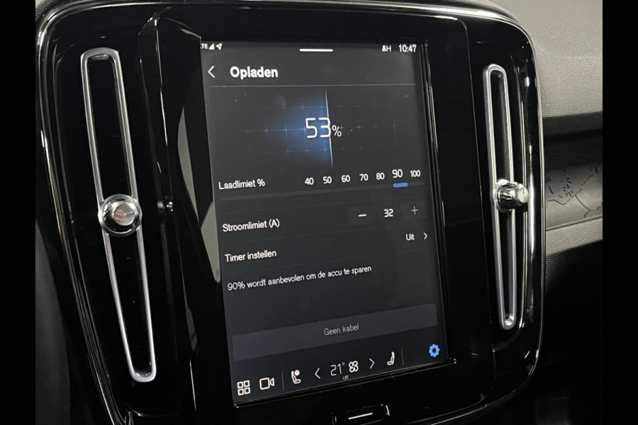 Volvo XC40 Recharge Single motor Ultimate Open dak | Adapt. Cruise | 360 camera | Stuur-/stoelverwarming | Harman Kardon | Carplay