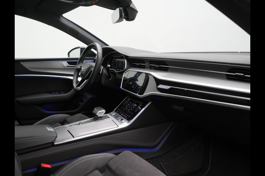 Audi A7 Sportback 50 TFSI e Quattro 2x S Line PHEV 299pk | Trekhaak Af Fabriek | Panodak | Head Up | Adaptive Cruise | Bang & Olufsen | 360 Camera | Alcantara Sportstoelen Memory & Verwarmd | Matrix LED | Stuur Verwarmd | Sfeerverlichting | Keyless | Plug In Hybrid |