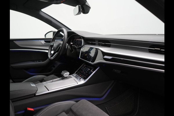 Audi A7 Sportback 50 TFSI e Quattro 2x S Line PHEV 299pk | Trekhaak Af Fabriek | Panodak | Head Up | Adaptive Cruise | Bang & Olufsen | 360 Camera | Alcantara Sportstoelen Memory & Verwarmd | Matrix LED | Stuur Verwarmd | Sfeerverlichting | Keyless | Plug In Hybrid |