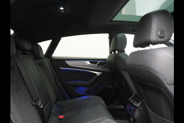 Audi A7 Sportback 50 TFSI e Quattro 2x S Line PHEV 299pk | Trekhaak Af Fabriek | Panodak | Head Up | Adaptive Cruise | Bang & Olufsen | 360 Camera | Alcantara Sportstoelen Memory & Verwarmd | Matrix LED | Stuur Verwarmd | Sfeerverlichting | Keyless | Plug In Hybrid |