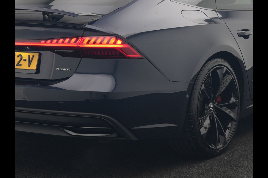 Audi A7 Sportback 50 TFSI e Quattro 2x S Line PHEV 299pk | Trekhaak Af Fabriek | Panodak | Head Up | Adaptive Cruise | Bang & Olufsen | 360 Camera | Alcantara Sportstoelen Memory & Verwarmd | Matrix LED | Stuur Verwarmd | Sfeerverlichting | Keyless | Plug In Hybrid |