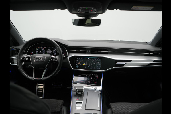 Audi A7 Sportback 50 TFSI e Quattro 2x S Line PHEV 299pk | Trekhaak Af Fabriek | Panodak | Head Up | Adaptive Cruise | Bang & Olufsen | 360 Camera | Alcantara Sportstoelen Memory & Verwarmd | Matrix LED | Stuur Verwarmd | Sfeerverlichting | Keyless | Plug In Hybrid |