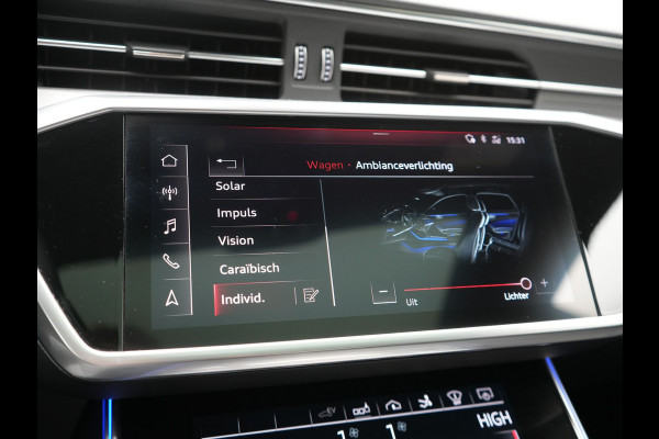 Audi A7 Sportback 50 TFSI e Quattro 2x S Line PHEV 299pk | Trekhaak Af Fabriek | Panodak | Head Up | Adaptive Cruise | Bang & Olufsen | 360 Camera | Alcantara Sportstoelen Memory & Verwarmd | Matrix LED | Stuur Verwarmd | Sfeerverlichting | Keyless | Plug In Hybrid |