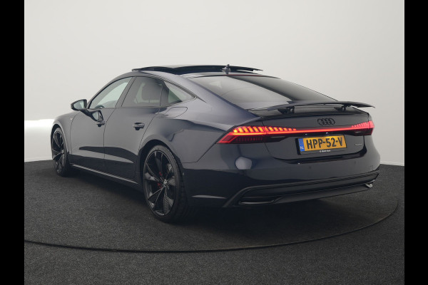 Audi A7 Sportback 50 TFSI e Quattro 2x S Line PHEV 299pk | Trekhaak Af Fabriek | Panodak | Head Up | Adaptive Cruise | Bang & Olufsen | 360 Camera | Alcantara Sportstoelen Memory & Verwarmd | Matrix LED | Stuur Verwarmd | Sfeerverlichting | Keyless | Plug In Hybrid |