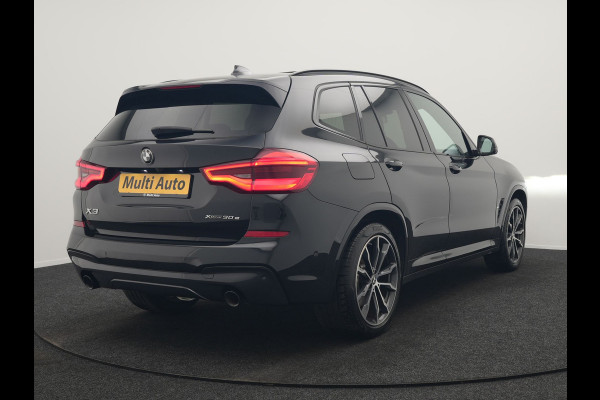 BMW X3 xDrive30e M Sport PHEV 293pk Dealer O.H. | Trekhaak Af Fabriek | Panodak | Head Up | 360 Camera | Adaptief Onderstel | Lederen Sportstoelen Memory & Verwarmd | Sfeerverlichting | Stuur Verwarmd | Keyless | Blis | Apple Carplay | Plug In Hybrid |