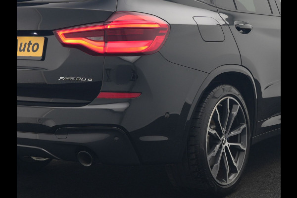 BMW X3 xDrive30e M Sport PHEV 293pk Dealer O.H. | Trekhaak Af Fabriek | Panodak | Head Up | 360 Camera | Adaptief Onderstel | Lederen Sportstoelen Memory & Verwarmd | Sfeerverlichting | Stuur Verwarmd | Keyless | Blis | Apple Carplay | Plug In Hybrid |