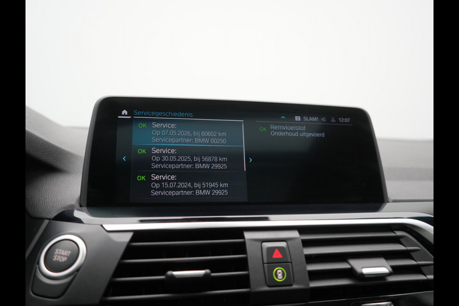 BMW X3 xDrive30e M Sport PHEV 293pk Dealer O.H. | Trekhaak Af Fabriek | Panodak | Head Up | 360 Camera | Adaptief Onderstel | Lederen Sportstoelen Memory & Verwarmd | Sfeerverlichting | Stuur Verwarmd | Keyless | Blis | Apple Carplay | Plug In Hybrid |