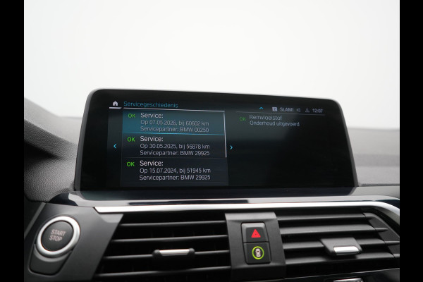 BMW X3 xDrive30e M Sport PHEV 293pk Dealer O.H. | Trekhaak Af Fabriek | Panodak | Head Up | 360 Camera | Adaptief Onderstel | Lederen Sportstoelen Memory & Verwarmd | Sfeerverlichting | Stuur Verwarmd | Keyless | Blis | Apple Carplay | Plug In Hybrid |