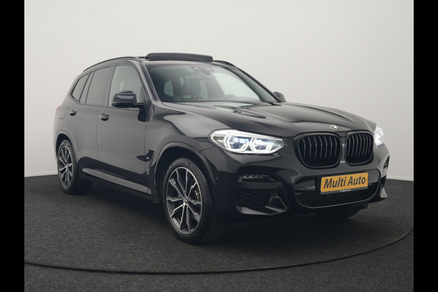 BMW X3 xDrive30e M Sport PHEV 293pk Dealer O.H. | Trekhaak Af Fabriek | Panodak | Head Up | 360 Camera | Adaptief Onderstel | Lederen Sportstoelen Memory & Verwarmd | Sfeerverlichting | Stuur Verwarmd | Keyless | Blis | Apple Carplay | Plug In Hybrid |