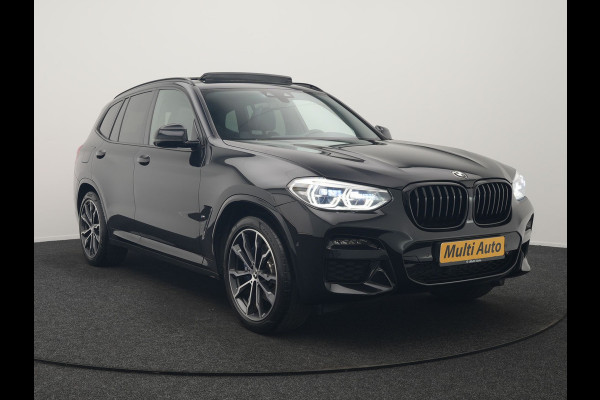 BMW X3 xDrive30e M Sport PHEV 293pk Dealer O.H. | Trekhaak Af Fabriek | Panodak | Head Up | 360 Camera | Adaptief Onderstel | Lederen Sportstoelen Memory & Verwarmd | Sfeerverlichting | Stuur Verwarmd | Keyless | Blis | Apple Carplay | Plug In Hybrid |