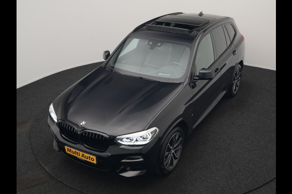 BMW X3 xDrive30e M Sport PHEV 293pk Dealer O.H. | Trekhaak Af Fabriek | Panodak | Head Up | 360 Camera | Adaptief Onderstel | Lederen Sportstoelen Memory & Verwarmd | Sfeerverlichting | Stuur Verwarmd | Keyless | Blis | Apple Carplay | Plug In Hybrid |