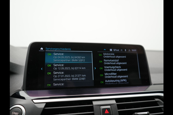 BMW X3 xDrive30e M Sport PHEV 293pk Dealer O.H. | Trekhaak Af Fabriek | Head Up | Camera | Sportstoelen Verwarmd | Harman & Kardon | Keyless | Blis | Apple Carplay | Sfeerverlichting | Cruise Control | 20''L.M. | Navigatie | DAB | Plug In Hybrid |