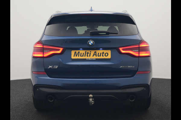 BMW X3 xDrive30e M Sport PHEV 293pk Dealer O.H. | Trekhaak Af Fabriek | Head Up | Camera | Sportstoelen Verwarmd | Harman & Kardon | Keyless | Blis | Apple Carplay | Sfeerverlichting | Cruise Control | 20''L.M. | Navigatie | DAB | Plug In Hybrid |
