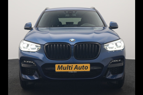 BMW X3 xDrive30e M Sport PHEV 293pk Dealer O.H. | Trekhaak Af Fabriek | Head Up | Camera | Sportstoelen Verwarmd | Harman & Kardon | Keyless | Blis | Apple Carplay | Sfeerverlichting | Cruise Control | 20''L.M. | Navigatie | DAB | Plug In Hybrid |