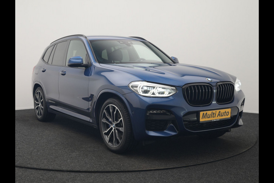 BMW X3 xDrive30e M Sport PHEV 293pk Dealer O.H. | Trekhaak Af Fabriek | Head Up | Camera | Sportstoelen Verwarmd | Harman & Kardon | Keyless | Blis | Apple Carplay | Sfeerverlichting | Cruise Control | 20''L.M. | Navigatie | DAB | Plug In Hybrid |