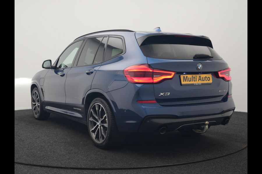 BMW X3 xDrive30e M Sport PHEV 293pk Dealer O.H. | Trekhaak Af Fabriek | Head Up | Camera | Sportstoelen Verwarmd | Harman & Kardon | Keyless | Blis | Apple Carplay | Sfeerverlichting | Cruise Control | 20''L.M. | Navigatie | DAB | Plug In Hybrid |