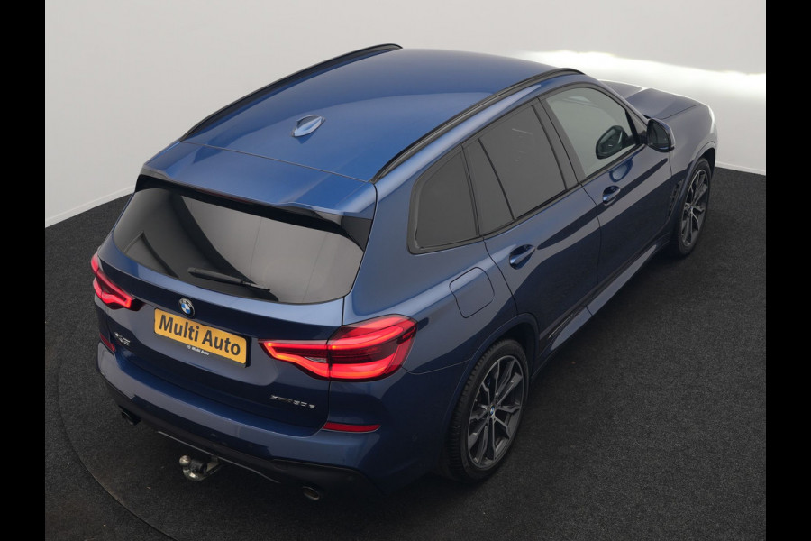BMW X3 xDrive30e M Sport PHEV 293pk Dealer O.H. | Trekhaak Af Fabriek | Head Up | Camera | Sportstoelen Verwarmd | Harman & Kardon | Keyless | Blis | Apple Carplay | Sfeerverlichting | Cruise Control | 20''L.M. | Navigatie | DAB | Plug In Hybrid |