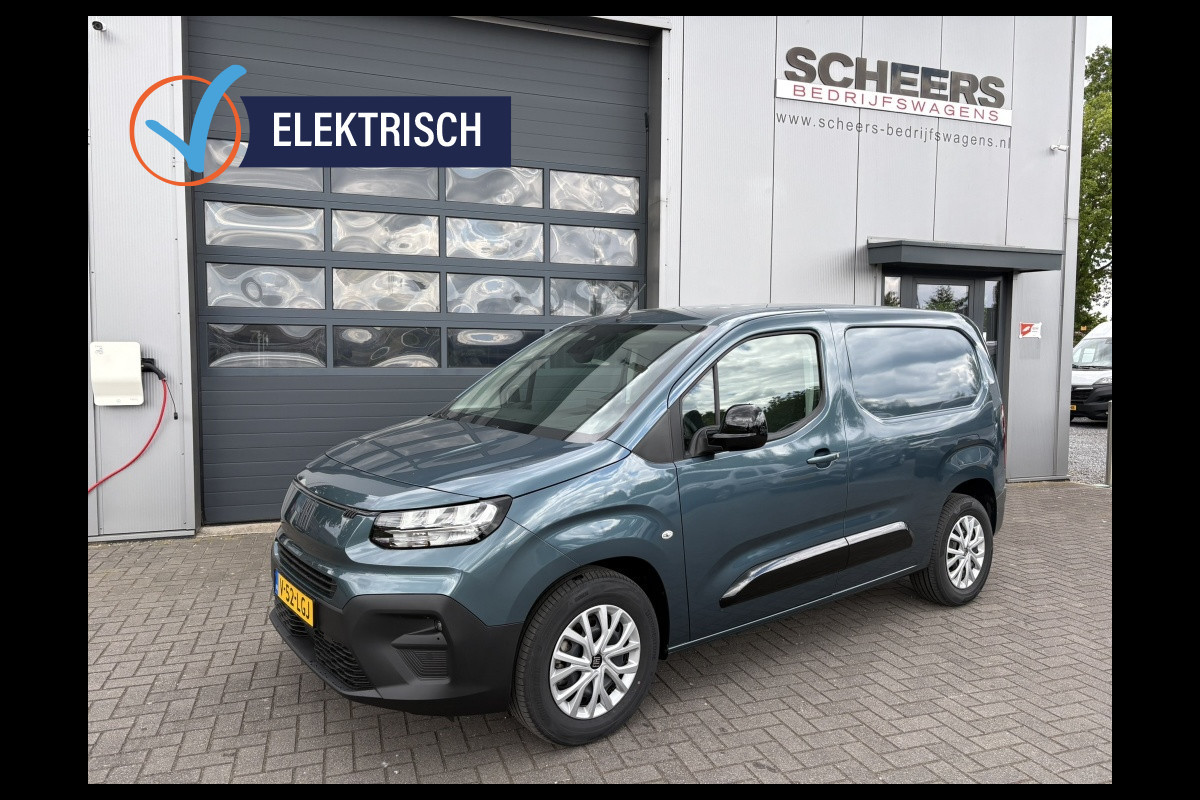 Fiat E-Doblò 50 kWh 3-zits | airco | carplay | cruise