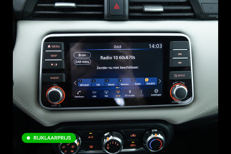 Nissan Micra 1.0 IG-T N-Design | Airco | Afneembare trekhaak | PDC achter | Cruise | Privacy glas | Navigatie Camera