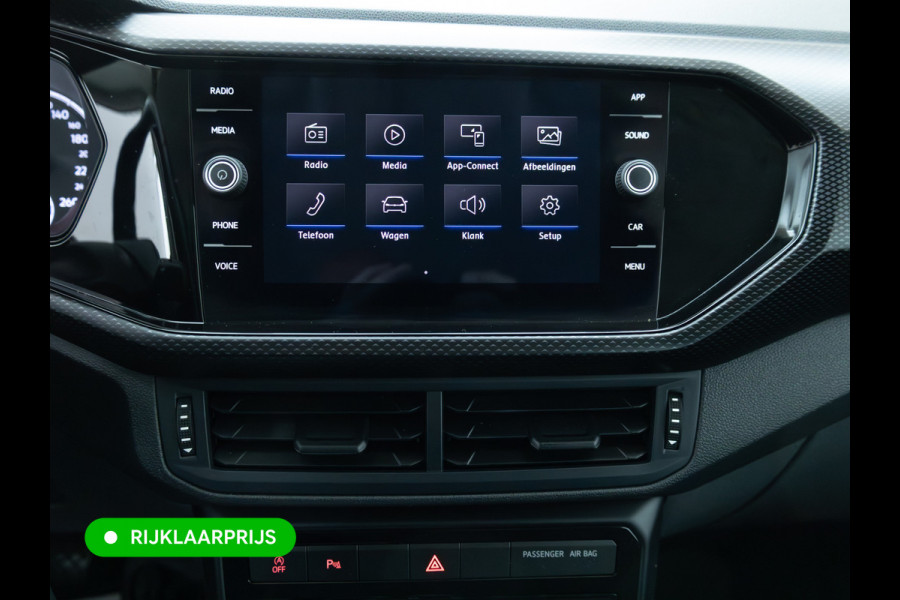 Volkswagen T-Cross 1.0 TSI Style | Stoelverwarming | Adaptive cruise | Camera | Side-assist | Climate control | All-season, Apple carplay/Android auto