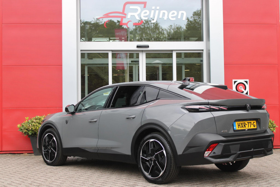 Peugeot 408 1.2 Hybrid 145PK AUTOMAAT GT | 360° CAMERA | DODEHOEK DETECTIE | KEYLESS ENTRY/START | ADAPTIVE CRUISE CONTROL | NAVIGATIE | DRAADLOZE APPLE CARPLAY/ANDROID AUTO | PARKEERSENSOREN VOOR + ACHTER | LED MATRIX KOPLAMPEN | 18" LICHTMETALEN VELGEN | ELEKTRISCH BEDIENBARE ACHTERKLEP | CLIMATE CONTROL | STUUR VERWARMING |
