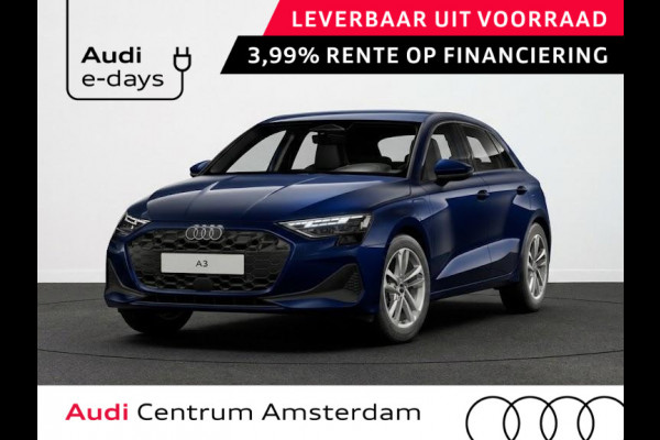 Audi A3 Sportback Pro Line 40 TFSI e 204 pk | Assis.pak Driving+Parking plus | Led v+a, dyna. knipper. achter | Sportstoelen zwarte stof | Apple carplay |