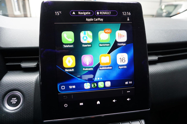 Renault Clio 1.0 TCe Intens/Half leer/Groot navigatie/Carplay/ Camera.