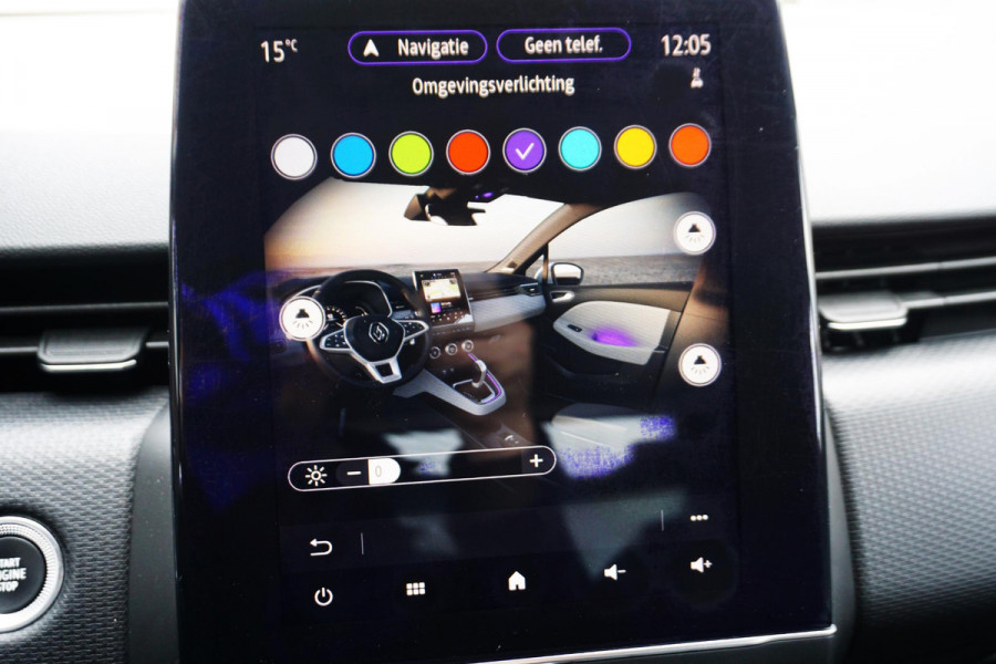 Renault Clio 1.0 TCe Intens/Half leer/Groot navigatie/Carplay/ Camera.