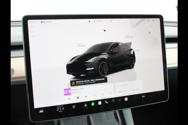 Tesla Model Y Performance Long Range AWD 75 kWh Climate control Adaptieve cruise control Achteruitrijcamera Panoramadak Keyless Stuurverwarming Stoelverwarming LED Navigatie Parkeersensoren