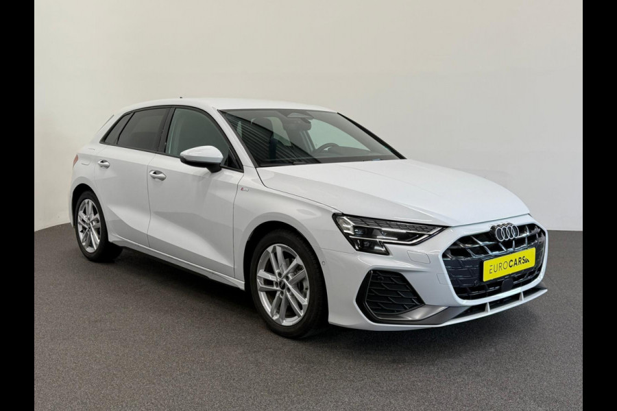 Audi A3 Sportback 35 TFSI S Edition SONOS Premium Audio Airco ECC Navigatie Carplay Full LED Elektr. Sportstoelen PDC VA + Camera Adaptive Cruise Control Head Up Display